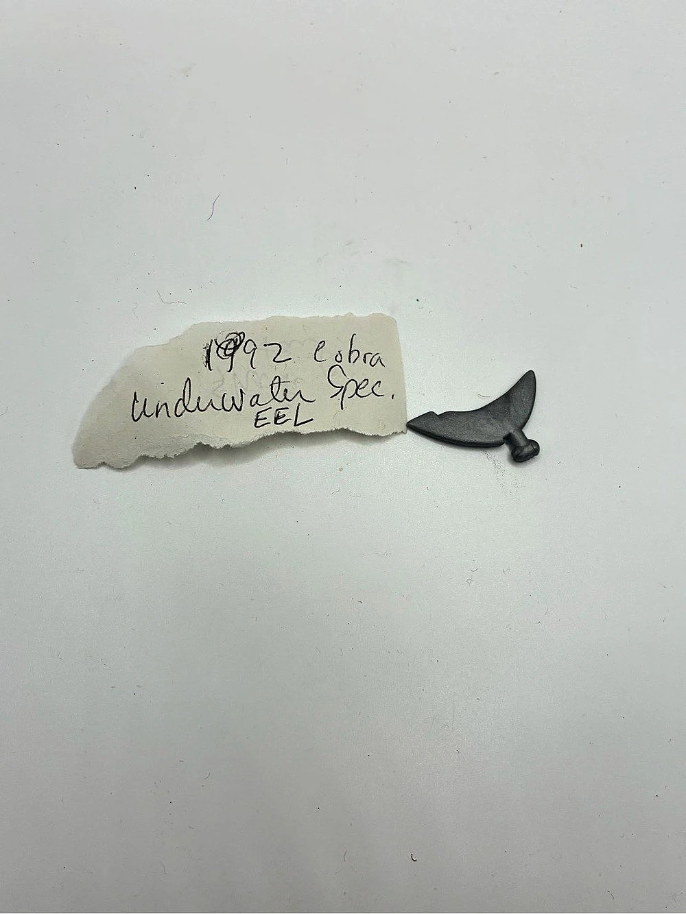 Hasbro G.I. Joe Cobra Eel (v2) Robot Shark Pack Tail Fin Accessory Robot Shark